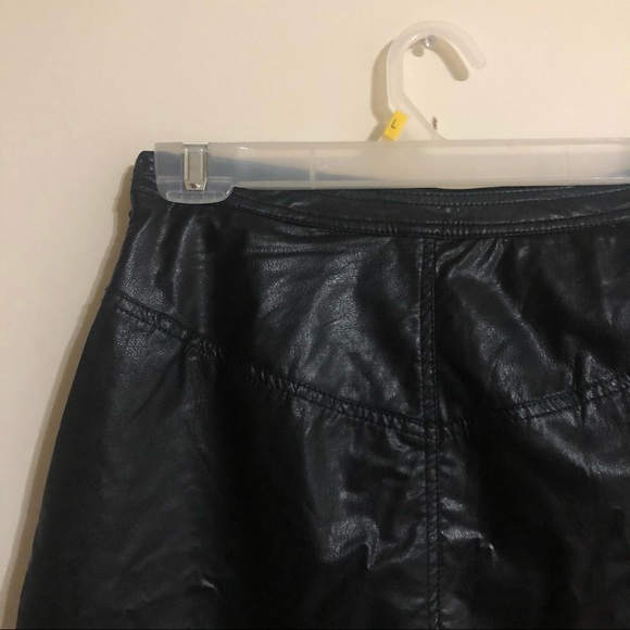 Free People Fake Out Skirt in Black - Picture 10 of 11